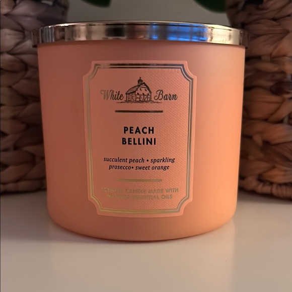 Bath & Body Works Other - Peach Bellini 3-Wick Bath & Body Works Candle